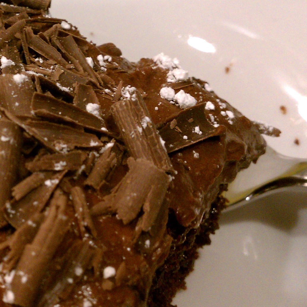Recovered old-site chocolate cake photo