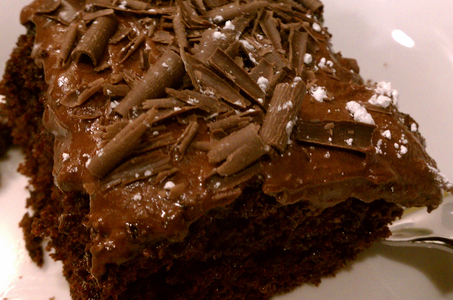 Original classic olive oil chocolate cake from Chocolate Cake Recipe